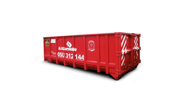 Afvalcontainer voor afbraakhout (B-hout) 20m³