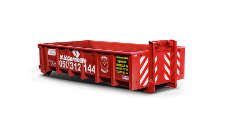 Afvalcontainer papier en karton 12m³