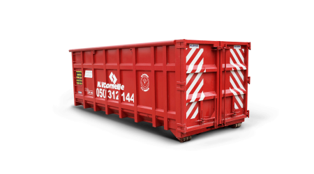 Afvalcontainer gemengd niet-gevaarlijk afval type 1 30m³