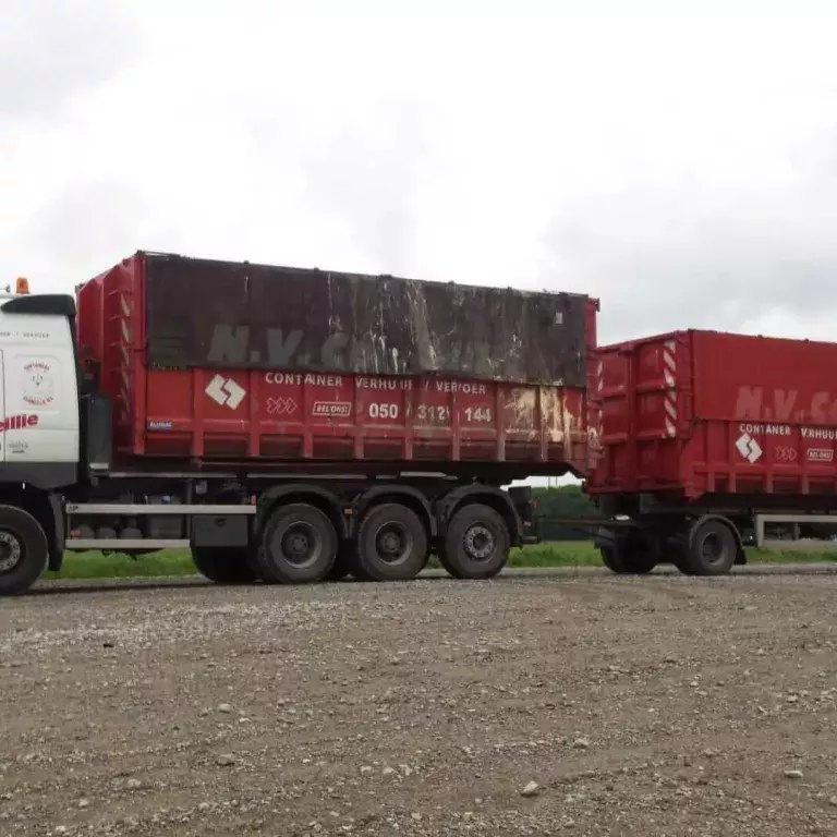 Containerwagen 8x4 tridem