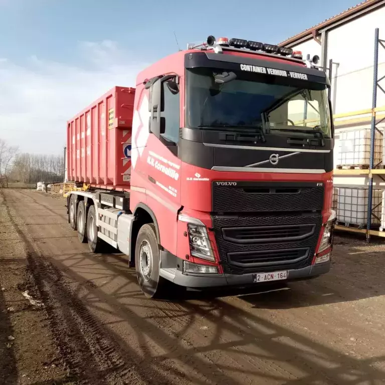 Containerwagen 8x4 tridem