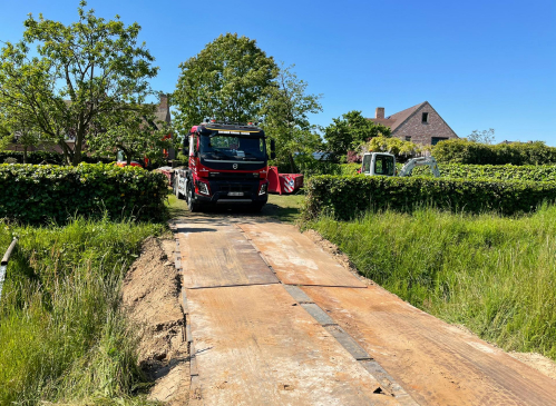 Bescherm je terrein met rijplaten